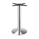 Base de mesa tulipa redonda Bolero cromada