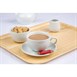 Platos de taza Elegant blancos Olympia