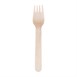 Tenedores desechables biodegradables de madera Fiesta Green