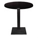 Base de mesa cuadrada a distintos niveles Bolero hiero fundido