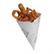 Cucurucho de papel de periódico biodegradable para patatas Colpac 183mm