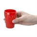 Vasos bajos policarbonato Kristallon 142ml rojos