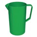 Jarra de policarbonato Kristallon 1,4L verde