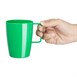 Tazas de policarbonato Kristallon verdes de 284ml