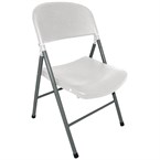 Sillas multiusos plegables Bolero blanquecina