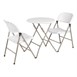 Sillas multiusos plegables Bolero blanquecina