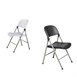 Sillas multiusos plegables Bolero blanquecina