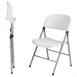 Sillas multiusos plegables Bolero blanquecina