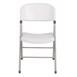 Sillas multiusos plegables Bolero blanquecina