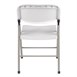 Sillas multiusos plegables Bolero blanquecina
