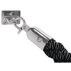 Cordón para barrera Bolero trenzado negro