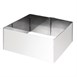 Moldes para mousse cuadrados Vogue 80 x 80mm