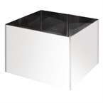 Moldes para mousse cuadrados Vogue 80 x 80mm extra profundidad