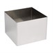 Moldes para mousse cuadrados Vogue 80 x 80mm extra profundidad