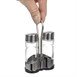 Juego de salero y pimentero con soporte APS