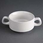Tazones de consomé apilables Athena Hotelware 290ml