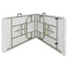 Mesa plegable al centro Bolero blanca 243cm