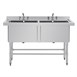 Fregadero doble profundo 1410 x 600 Vogue