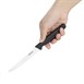 Cuchillo para tomates con hoja dentada Hygiplas 10cm negro