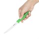 Cuchillo para tomates con hoja dentada Hygiplas 10cm verde