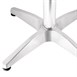 Mesa bistro cuadrada Bolero 70cm acero inoxidable