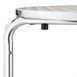 Mesa bistro redonda apilable Bolero 70cm acero inoxidable