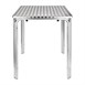 Mesa cuadrada apilable Bolero 60cm