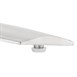 Mesa cuadrada abatible Bolero 60cm acero inoxidable