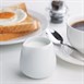 Jarras de crema y leche blancas Olympia 85ml