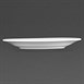 Platos llanos borde ancho Olympia blancos 165mm