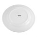Platos llanos borde ancho Olympia blancos 230mm