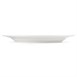 Platos llanos borde ancho Olympia blancos 280mm