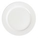 Platos llanos borde ancho Olympia blancos 280mm