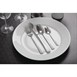 Platos llanos borde ancho Olympia blancos 310mm