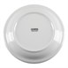 Platos llanos borde estrecho Olympia blancos 150mm