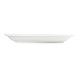 Platos llanos borde estrecho Olympia blancos 180mm