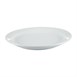 Platos llanos borde estrecho Olympia blancos 180mm