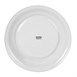 Platos llanos borde estrecho Olympia blancos 202mm