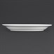Platos llanos borde estrecho Olympia blancos 202mm