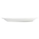 Platos llanos borde estrecho Olympia blancos 230mm