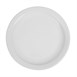 Platos llanos borde estrecho Olympia blancos 250mm