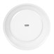 Platos llanos borde estrecho Olympia blancos 250mm