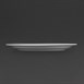 Platos llanos borde estrecho Olympia blancos 280mm