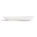 Platos llanos sin borde Olympia blancos 280mm