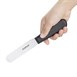 Cuchillo espátula con hoja recta Hygiplas 10cm negro