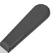 Cuchillo espátula con hoja recta Hygiplas 15cm negro