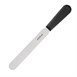 Cuchillo espátula con hoja recta Hygiplas 20,5cm negro