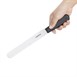 Cuchillo espátula con hoja recta Hygiplas 20,5cm negro