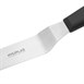Cuchillo espátula con hoja en ángulo Hygiplas 10cm negro