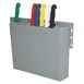 Estante de pared plástico para cuchillos Hygiplas 14 ranuras